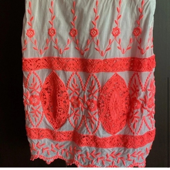 Yoana Baraschi | Dresses  Modern Romance Neon orange embroidery size S​ - Picture 3 of 7